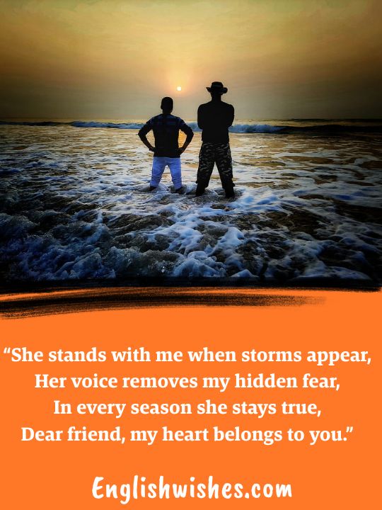 English Dosti Shayari for Female Friend