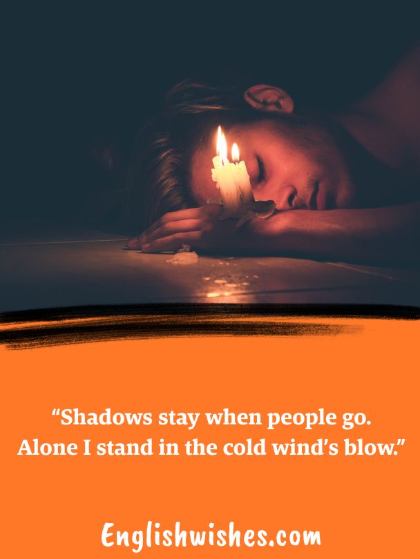 Short 2-line Emotional Alone Shayari