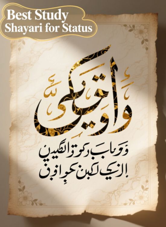 Best Study Shayari for Status