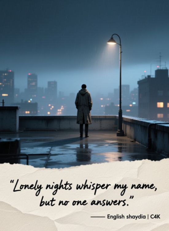 English Sad life shayari for Status