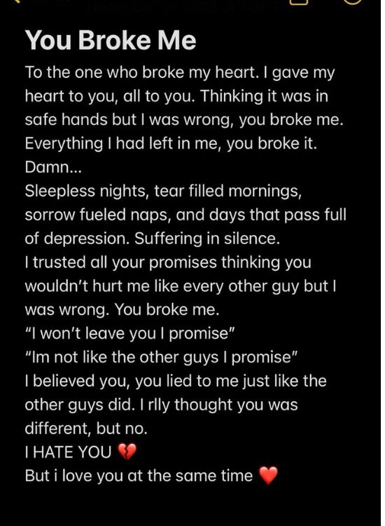 Sad Breakup Shayari in English