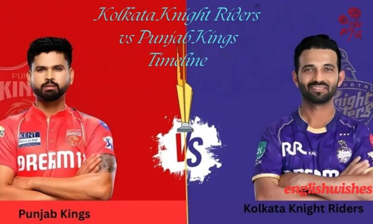 Kolkata Knight Riders vs Punjab Kings Timeline | Full Match History, Records & Stats