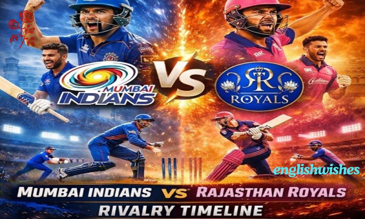 Mumbai Indians vs Rajasthan Royals Timeline